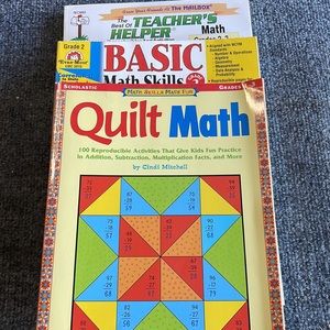 3 Math Teacher Reproducible Resource books